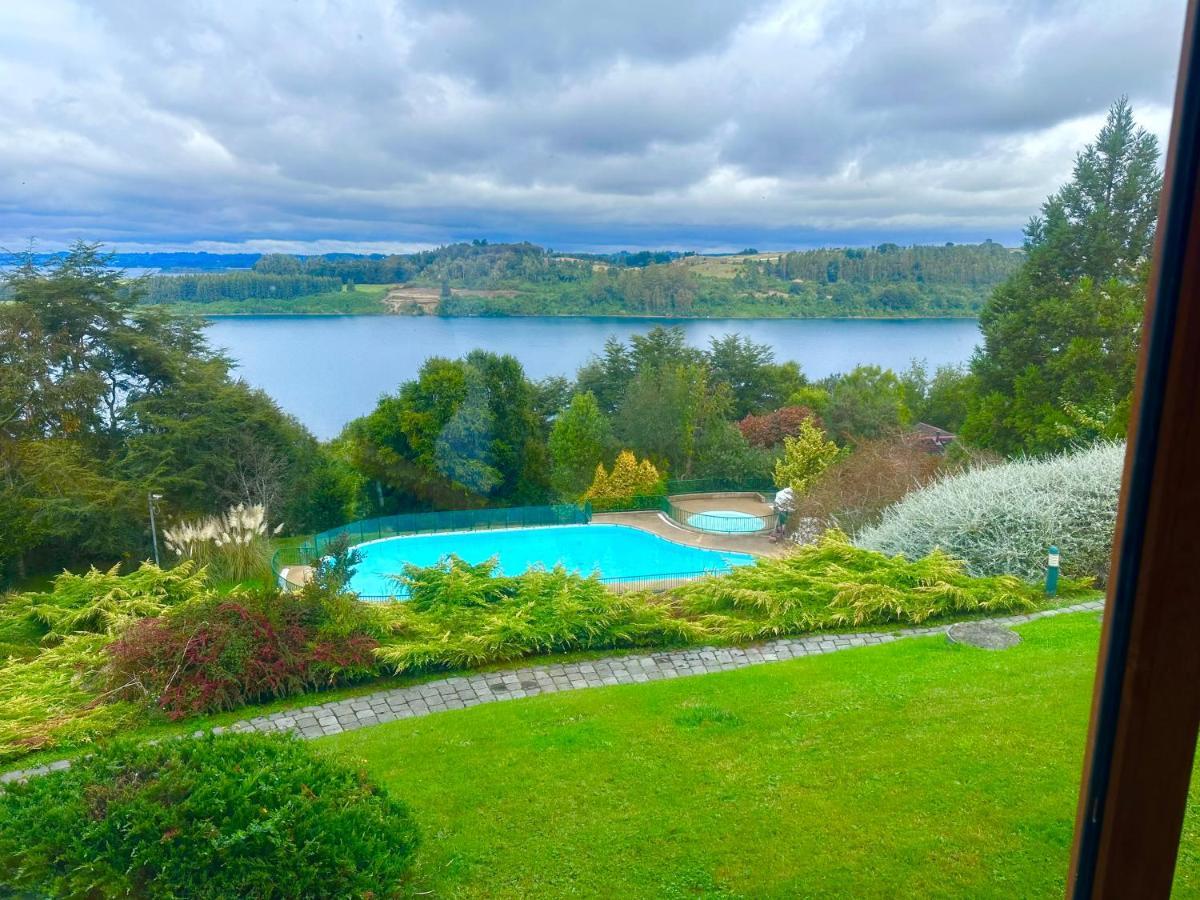 Hotel Y Cabanas Punta Larga - Caja Los Andes フルティジャール エクステリア 写真