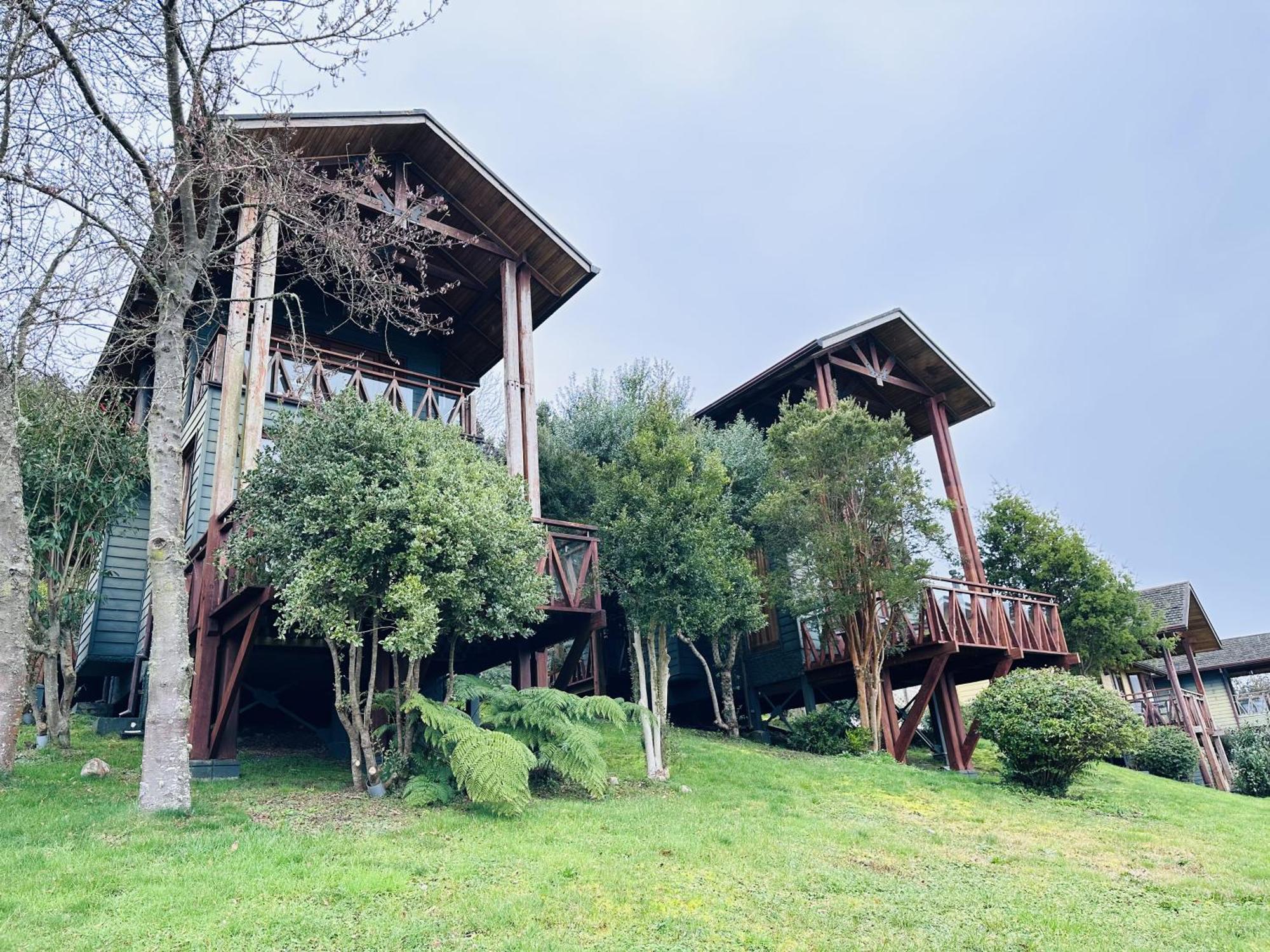 Hotel Y Cabanas Punta Larga - Caja Los Andes フルティジャール エクステリア 写真